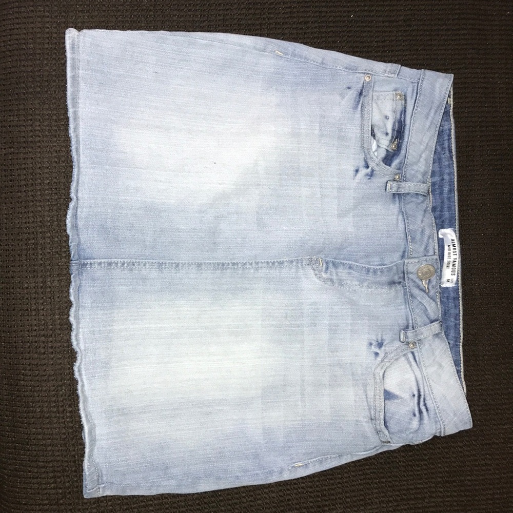 Almost Famous denim skirt